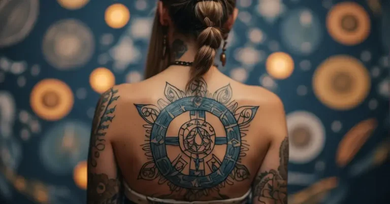 20+ Small Female Spritual Tatoos You Will Adore 2024 41 small female spritual tatoos: there is a tattoo on the back of the woman