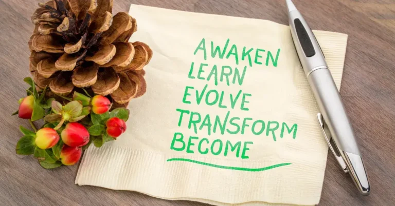 20+ Spiritual Awakening Quotes in 2024: My Personal Favorites 63 spiritual awakening quotes: There is a Sheet of Paper with a quote.