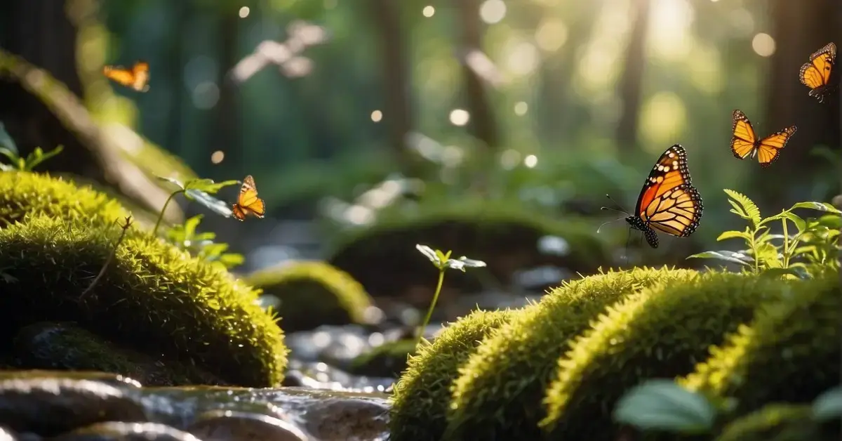 20+ Beautiful Spiritual Wallpaper  2024 You Will Adore 1 Beautiful Spiritual Wallpaper: A person's hand reaching out to a glowing, ethereal spiritual wallpaper on a computer screen, with a serene and peaceful atmosphere