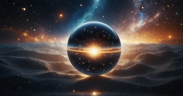 20+ Soul Universe Quotes 2024: Surprising Inspirations 44 Soul Universe Quotes: A glowing orb drifts through a cosmic expanse, surrounded by swirling galaxies and ethereal light. Quotes about the soul's journey shimmer around it