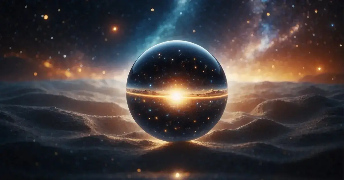 20+ Soul Universe Quotes 2024: Surprising Inspirations 1 Soul Universe Quotes: A glowing orb drifts through a cosmic expanse, surrounded by swirling galaxies and ethereal light. Quotes about the soul's journey shimmer around it