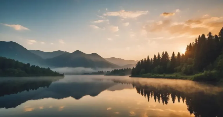20+ Spiritual Wallpaper For Iphone 2024 You´ll Love 23 Spiritual Wallpaper For Iphone: A serene landscape with a glowing sunrise over a misty mountain range, surrounded by lush greenery and a calm, reflective lake