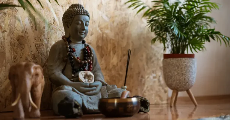 20+ Spiritual Aesthetic Photography You Will Adore 2024 85 Spiritual Aesthetic Photography: a buddha and a flower are in the room