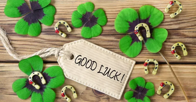 How To Attract Good Luck Spiritually: Simple Tips 2024 3 How To Attract Good Luck Spiritually: many clover leaves and a sign with "good luck"