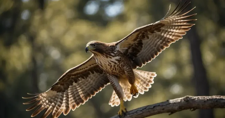 Spiritual Meaning Of Hawks: Insights and Symbolism 2024 7 Spiritual Meaning Of Hawks: A majestic hawk soars high in the sky, its wings outstretched and eyes focused, symbolizing spiritual awareness and vision