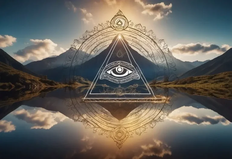 What Is A Third Eye: Explore Its Mystical Significance 2024 3 What Is A Third Eye: a third eye in a triangle