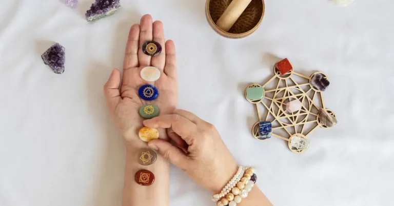 How To Meditate With Crystals: A Guide To Inner Peace 2024 1 How To Meditate With Crystals: on the hand are a lot of crystals