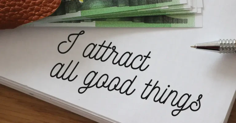 Law of Attraction: Unlocking Your Unlimited Potential 2024 1 Law of Attraction: A glowing orb surrounded by magnetic energy, pulling in surrounding objects with invisible force