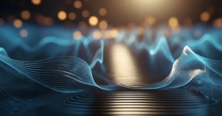 Binaural Beats Danger: What You Need To Know 2024 1 Binaural Beats Danger: Two sound waves intersect, creating a pulsating pattern. One wave is slightly higher in frequency than the other