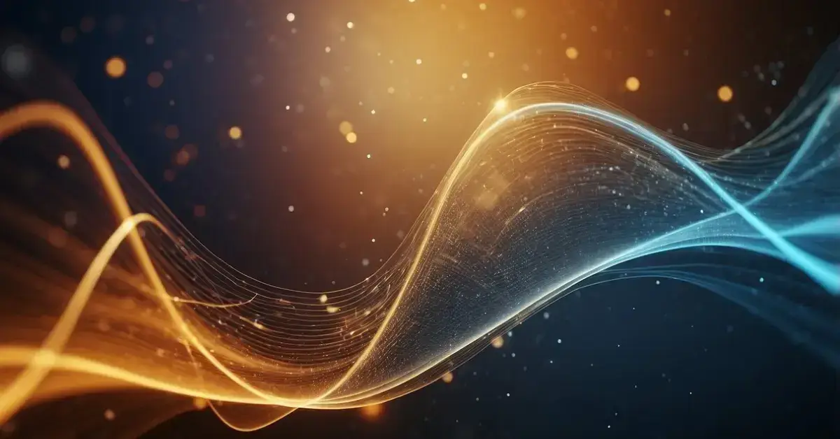 Do Binaural Beats Work: The Power Of Sound Therapy 2024 1 Do Binaural Beats Work: Two sound waves with different frequencies intersecting in a brain, creating a rhythmic pulsing effect