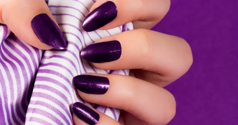 20+ Dark Aura Nails Going Crazy on Pinterest  67 Dark Aura Nails: purple nails