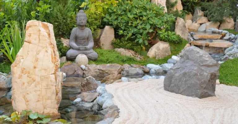 20+ Small Buddha Garden Ideas You Will Adore 23 Small Buddha Garden Ideas: a buddha is sitting in the garden
